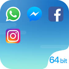 Dual Space Blue APK icon
